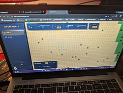 Hatched: Viewport testing in Chrome on PC after Mobile HUD overhaul